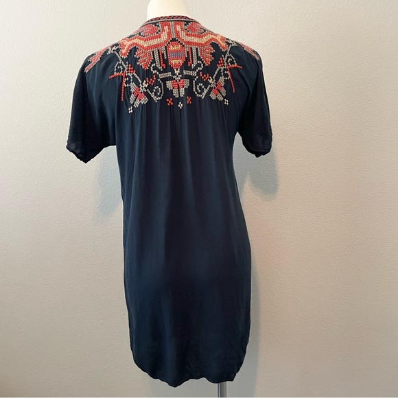 Johnny Was Biya Embroidered Mini Dress - Picture 6 of 6